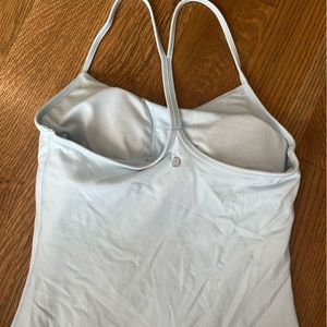 Baby Blue Lululemon Tank - Built in Bra